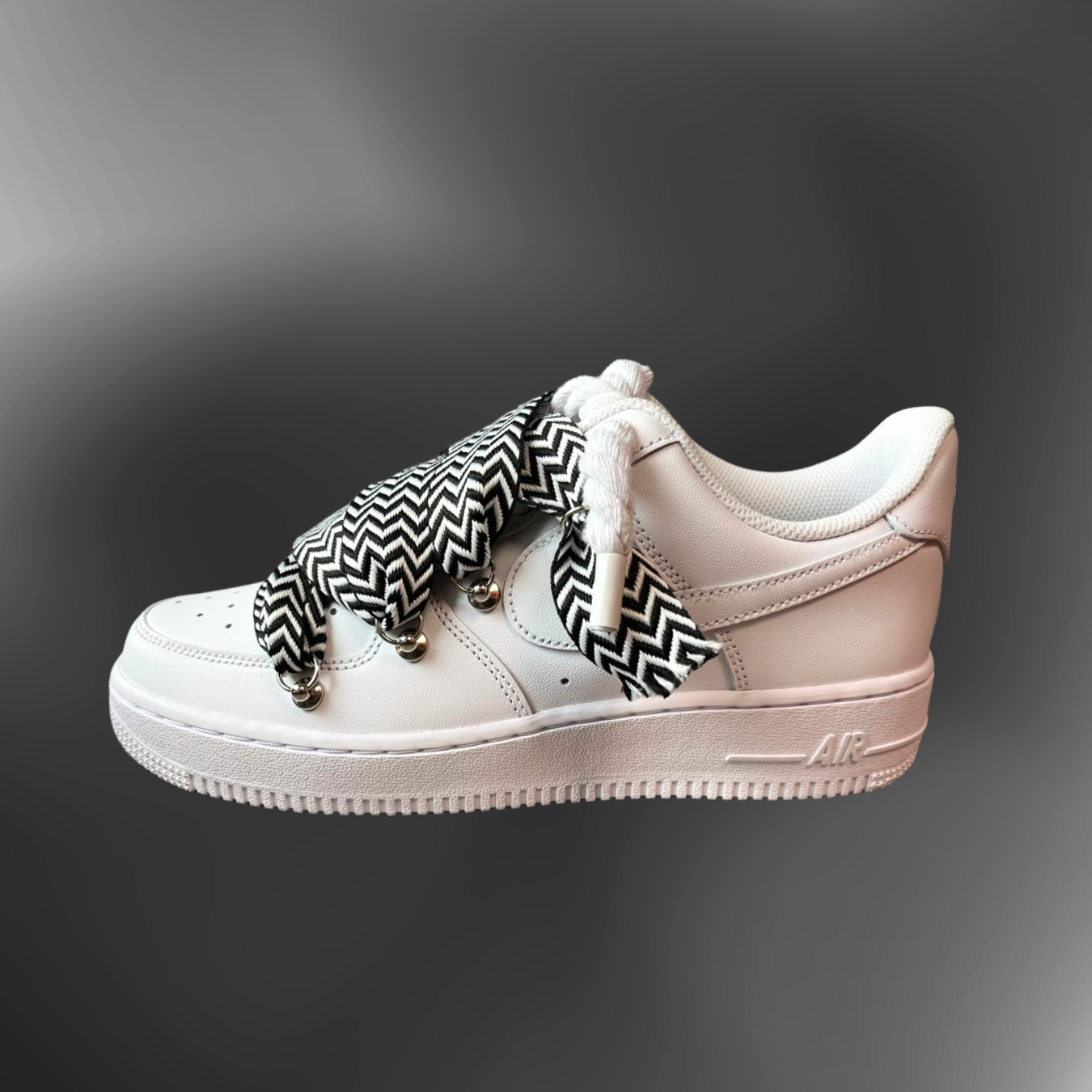 Nike AF1® - RL Wide OVERLACED "Black and White" W