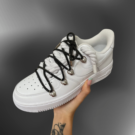 Nike AF1® - RL OVERLACED "White + Crystal Black" W