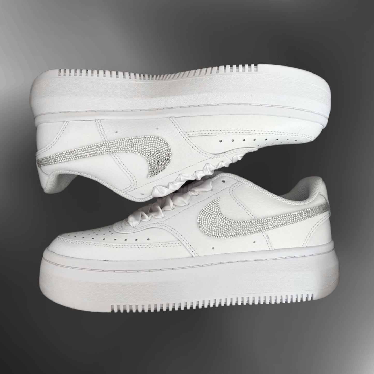 Nike COURT VISION ALTA LEATHER® - Light Crystal Swoosh