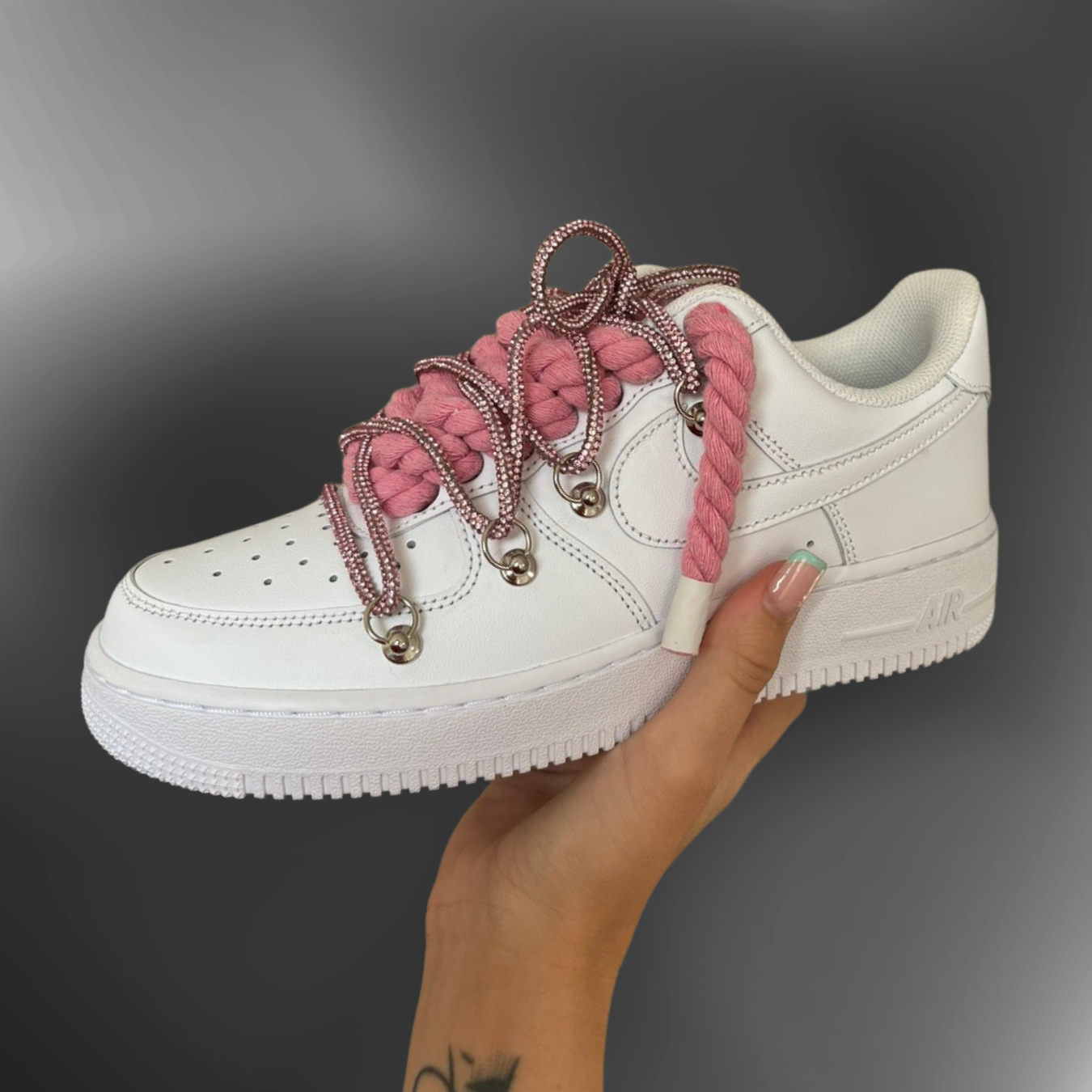 Nike AF1® - RL OVERLACED "Pink + Crystal Pink" W